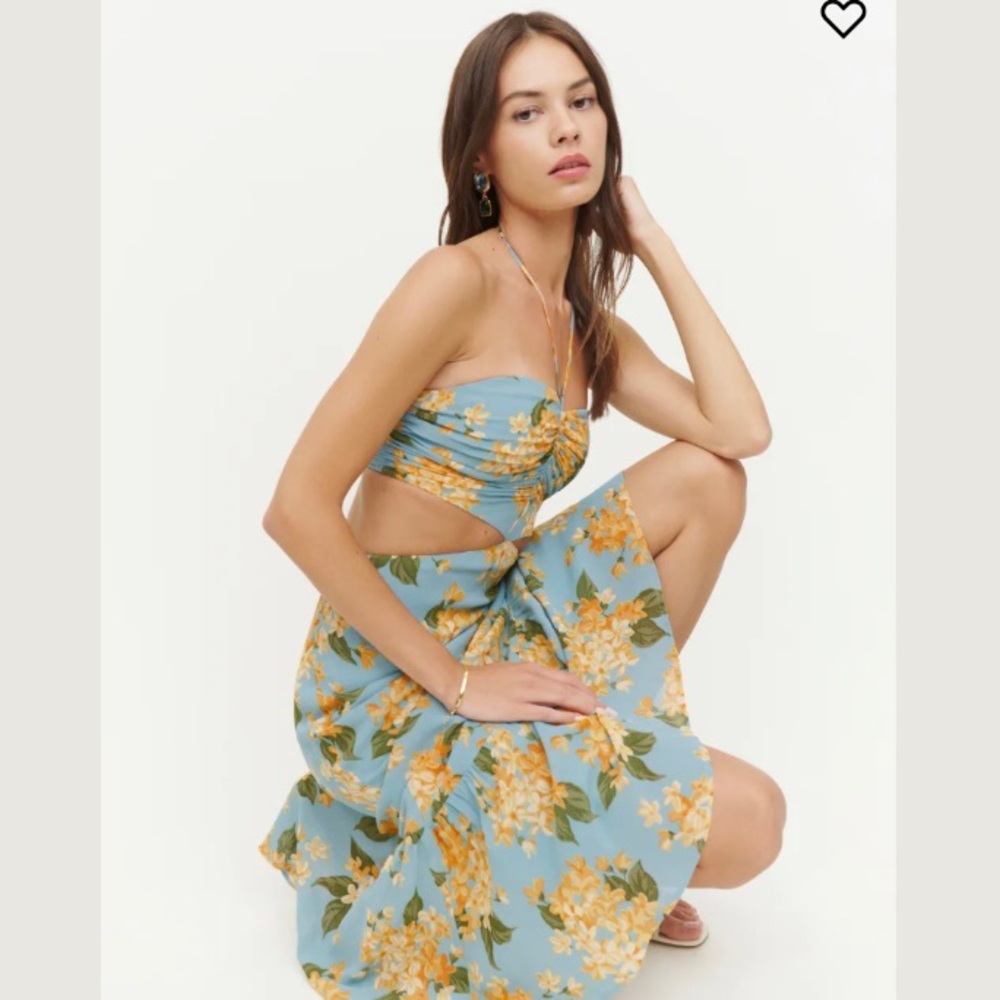 🌿Reformation Riya Dress in Carmela